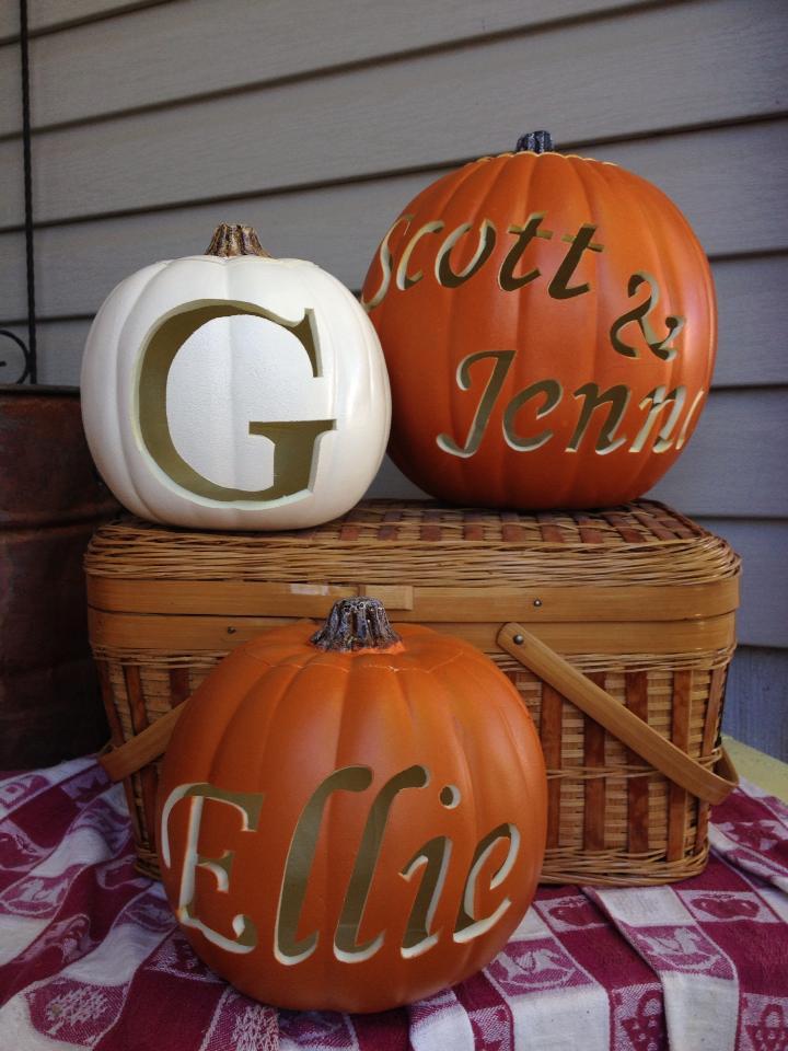 Happy Halloween!  How to carve a foam pumpkin tutorial!