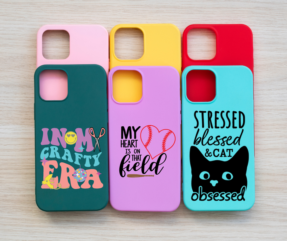 How to Create Personalized Cell Phone Cover Sticker Decal with a Cricut - 14 Inspirational Designs