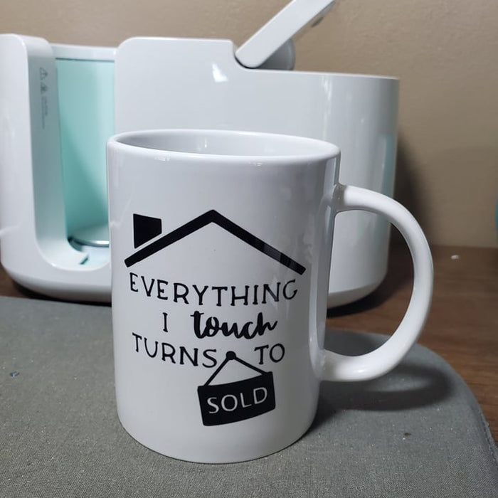 Personalized Mug Gift Cricut Press