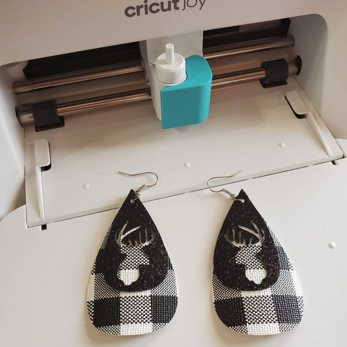 Faux Leather Earrings Cricut Joy