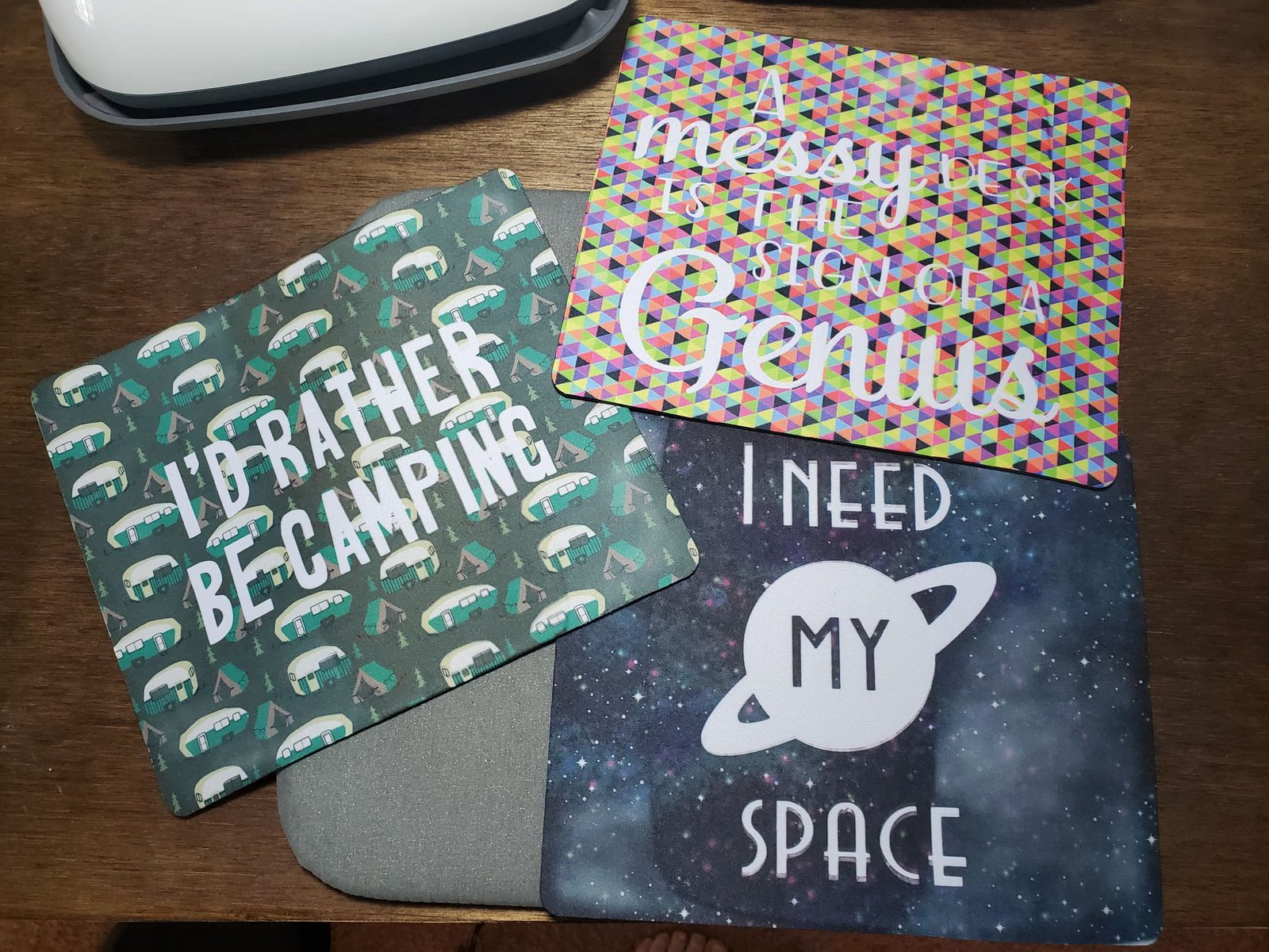 DIY Mousepads Cricut Infusible Ink