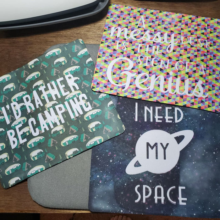 DIY Mousepads Cricut Infusible Ink