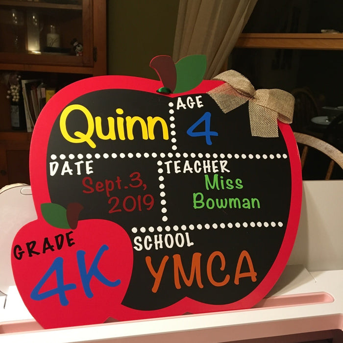 Back to School Photo Prop