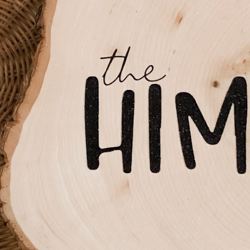 DIY Wood Sign with Iron-On Vinyl