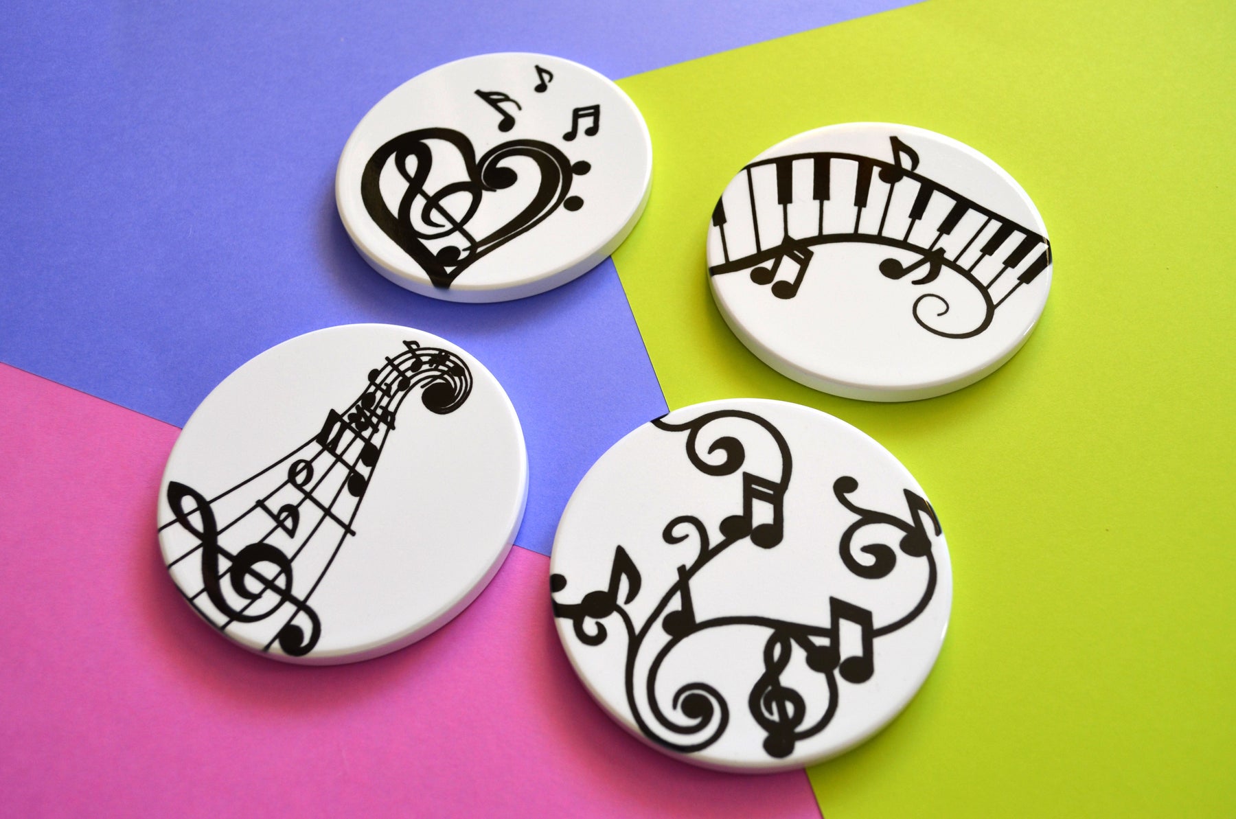 DIY Coasters with Cricut Infusible Ink Pens