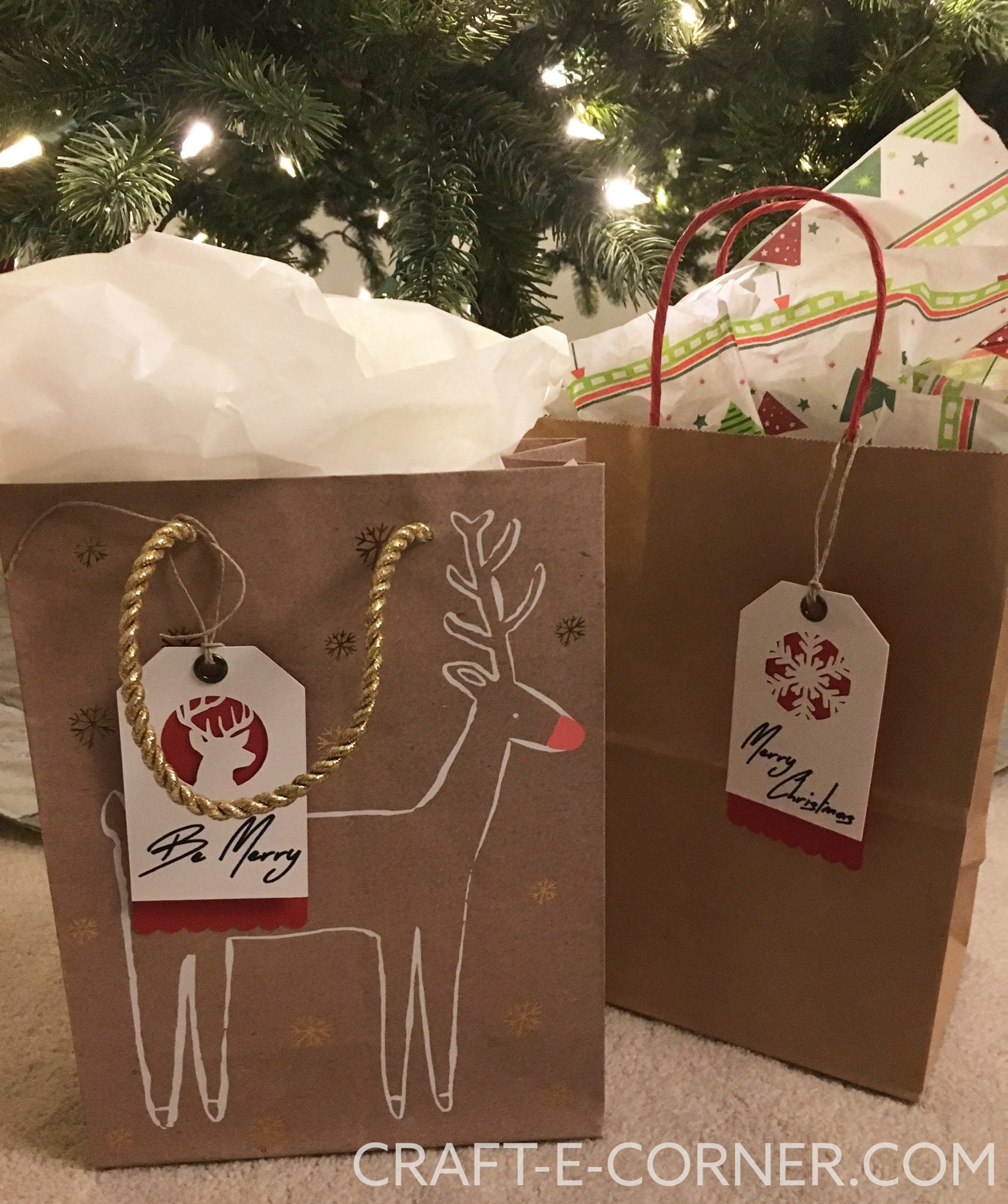 Christmas Gift Tags with the Cricut Explore Air 2