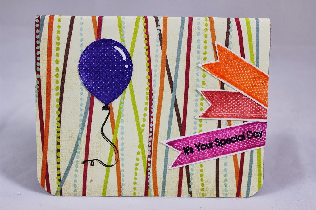 World Card Making Day Pop Up Surprise Balloon Card Tutorial