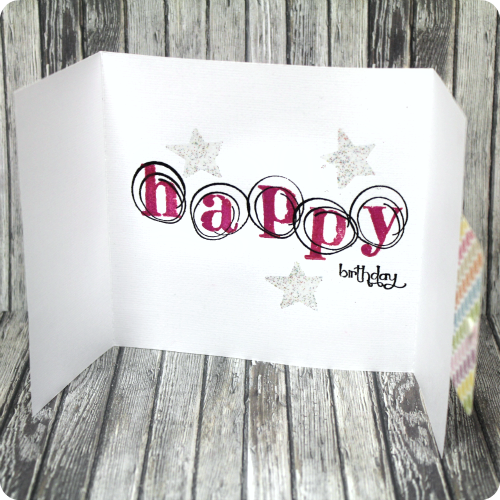 Simple Doodles & Things Birthday Card Tutorial