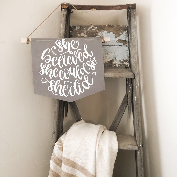 DIY Felt Banner with Cricut Maker