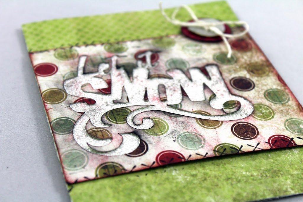 Let It Snow! Holiday Layered Card Inspiration.