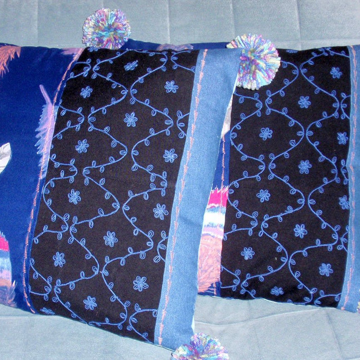 Recycled Fabric Pillows