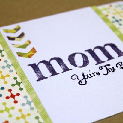 Craft Tip & Trick: Add Arrows to Mother’s Day Card
