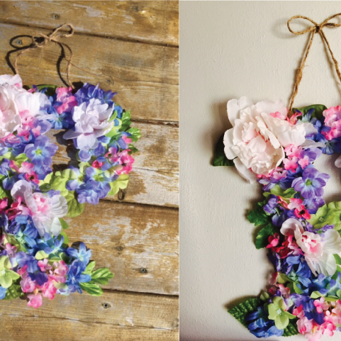 Spring’s in Bloom- Monogram Floral Letter