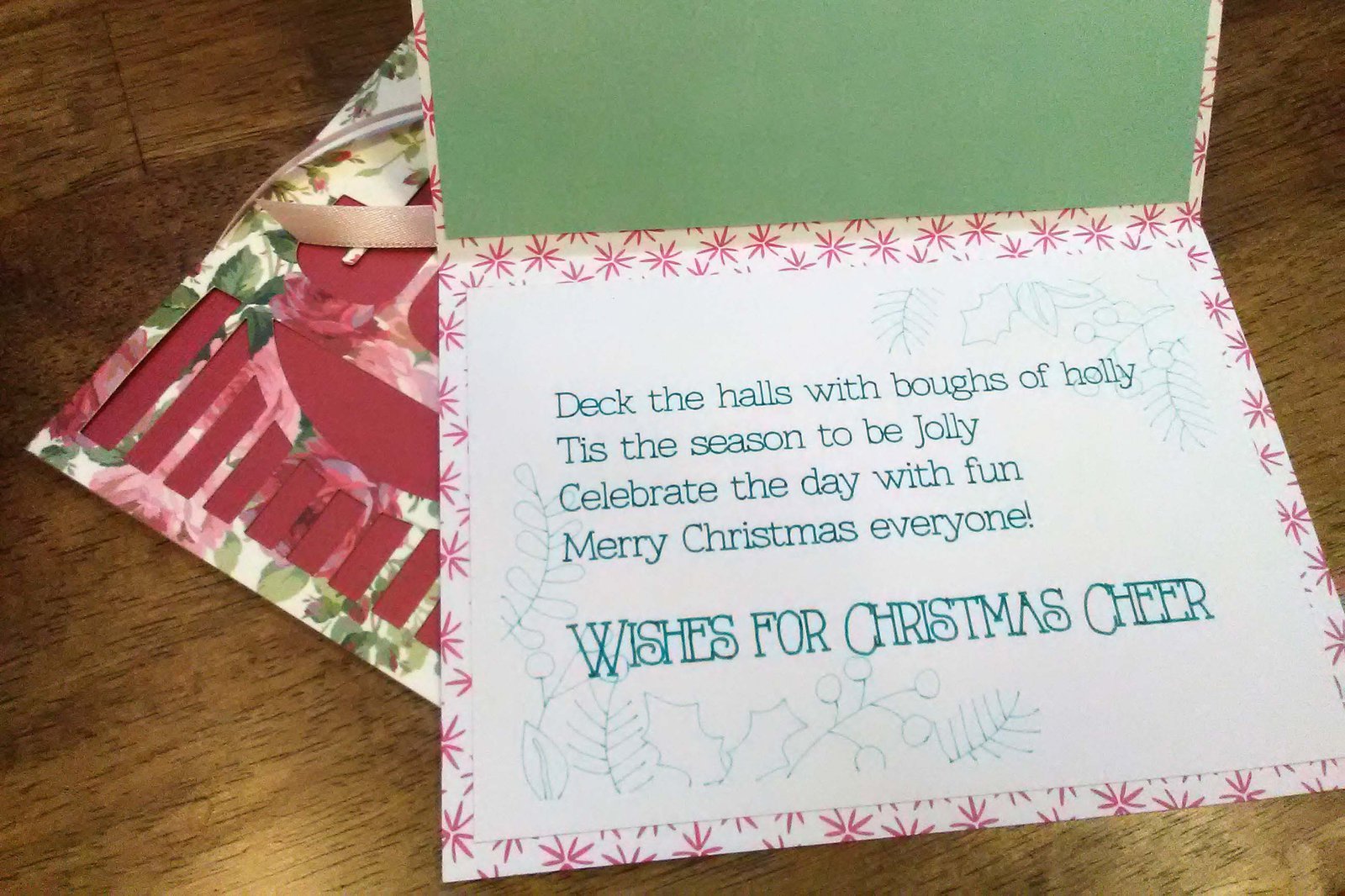 DIY Cricut Joy Christmas Cards 
