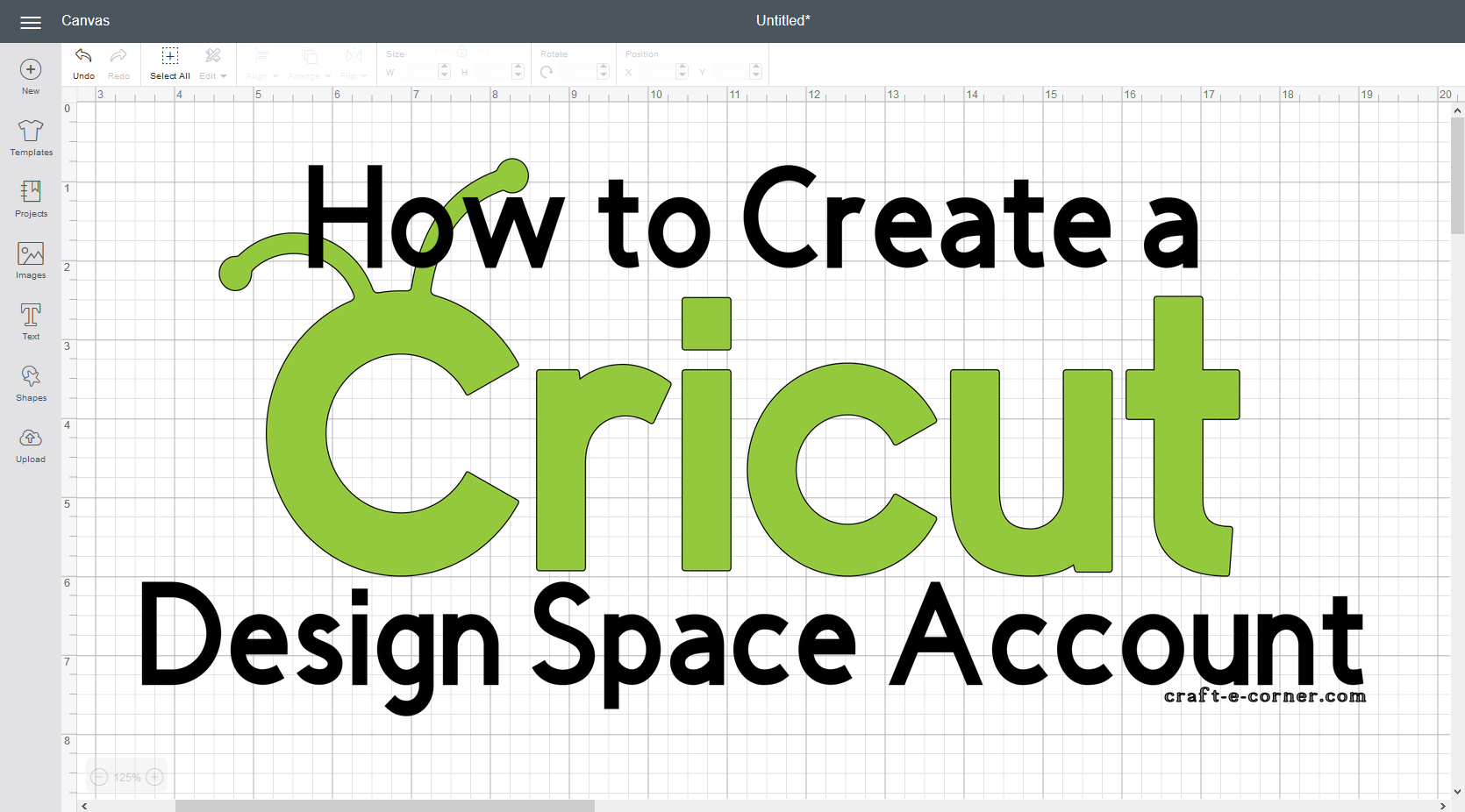 How to Create a Cricut Design Space Account