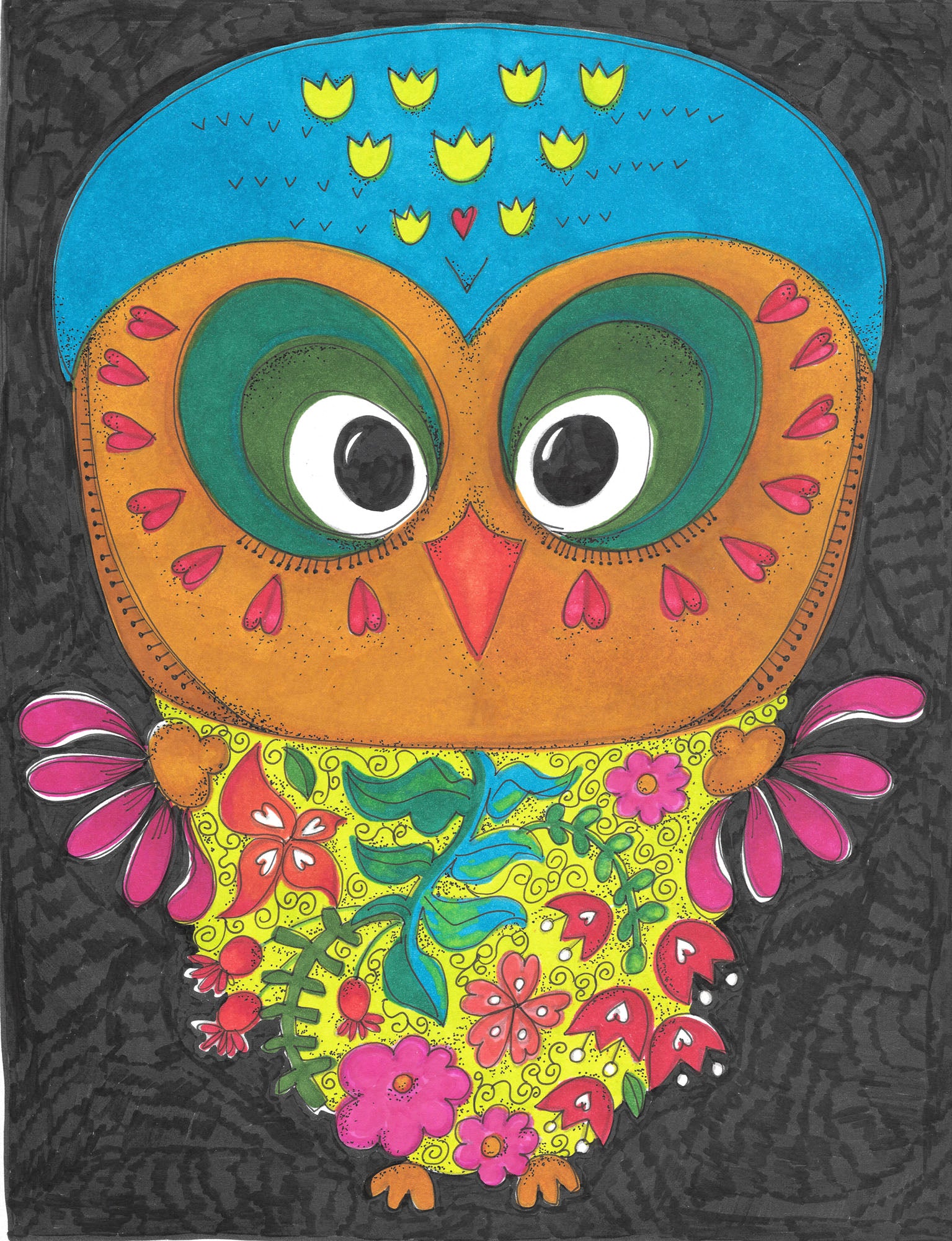 Woodland Animals Coloring Project (and Free Pattern!)