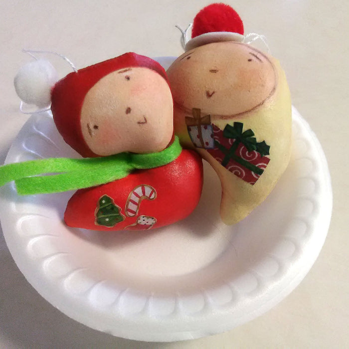 Stuffy Doll Christmas Ornament
