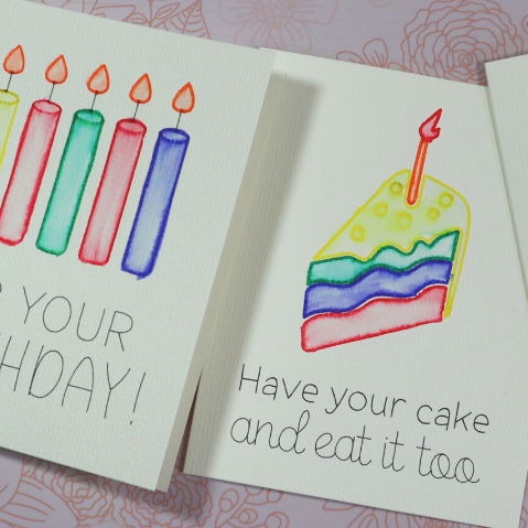 How to Use the New Cricut Watercolor Cards