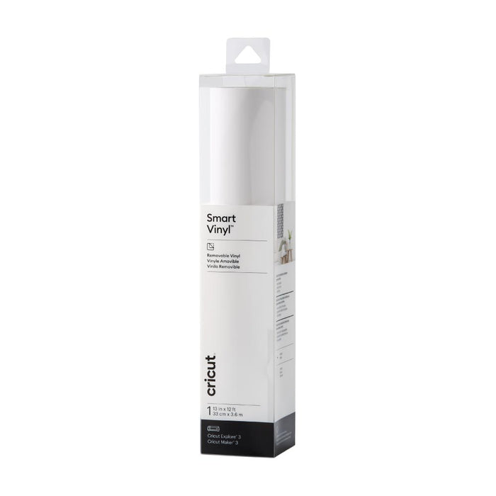 Cricut Smart Vinyl - Removable 12 ft - White - Damaged Package