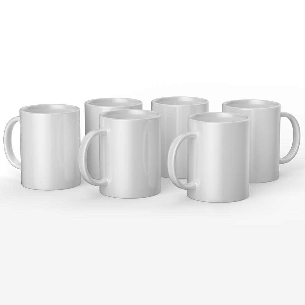 Cricut Ceramic Mug Blank, White - 15 oz/425 ml (6 ct)