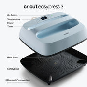 Cricut EasyPress 3 Heat Press Machine - Zen Blue - 12x10