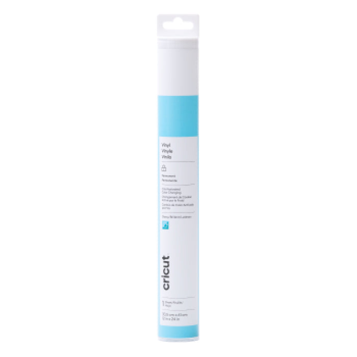 Cricut Cold-Activated, Color-Changing Vinyl - Permanent Light Blue - Turquoise