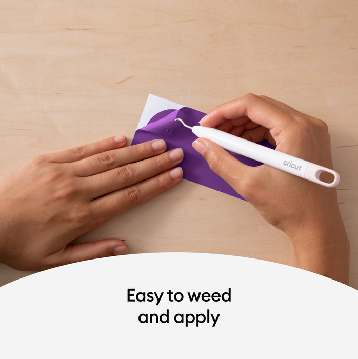 Cricut Premium Glossy Vinyl Adhesive Rolls, Purple Galaxy