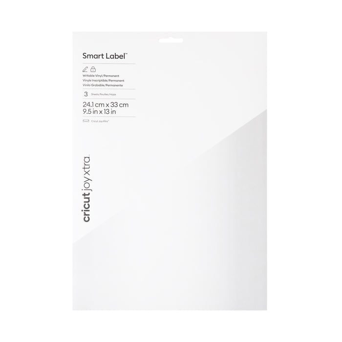 Cricut Joy Xtra Smart Permanent Writable Vinyl for Labels- White