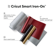 Cricut Smart Iron-On Glitter HTV 3 ft Runway Bundle