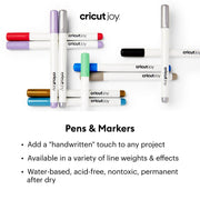Cricut Joy Glitter Gel Pens, 0.8 mm 3 Pink, Blue, Green