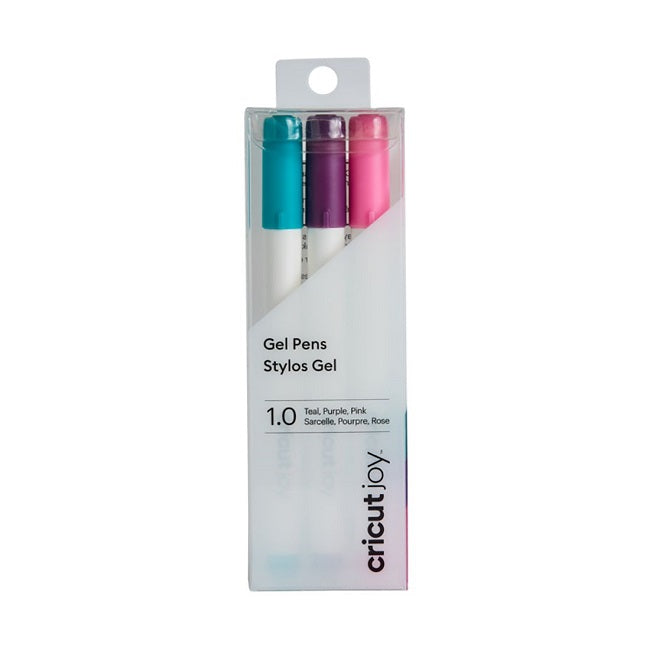 Cricut Joy Gel Point Pens 1.0 3 Teal, Purple, Pink