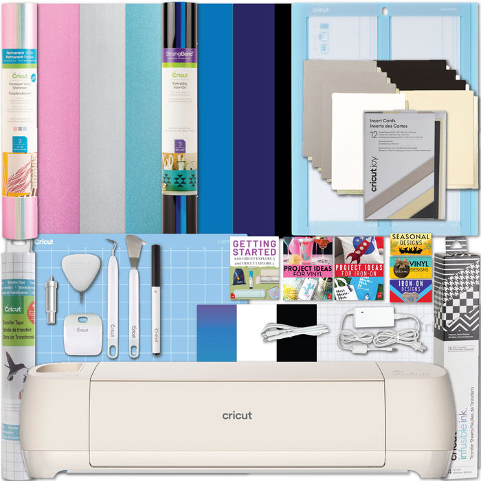 Cricut Explore 4 Craft Cutting Machine with Ultimate Card Making Bundle