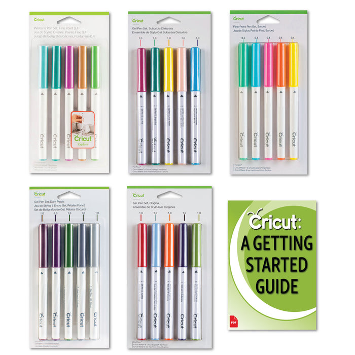 Cricut Mega Pen Set Bundle for Cricut Maker and Explore Machines- 25 Count