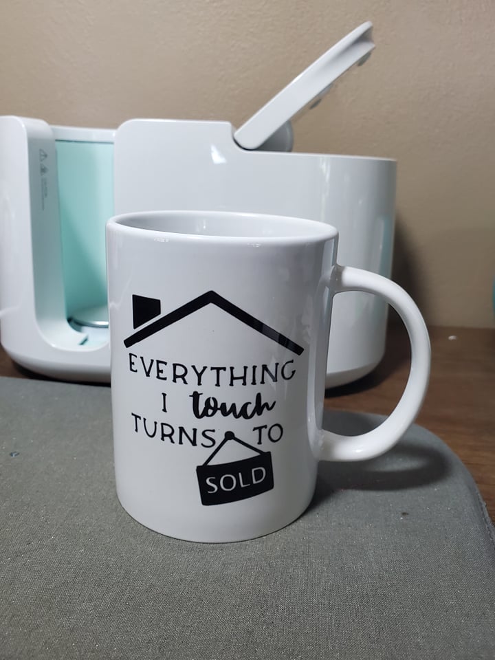 Personalized Mug Gift Cricut Press
