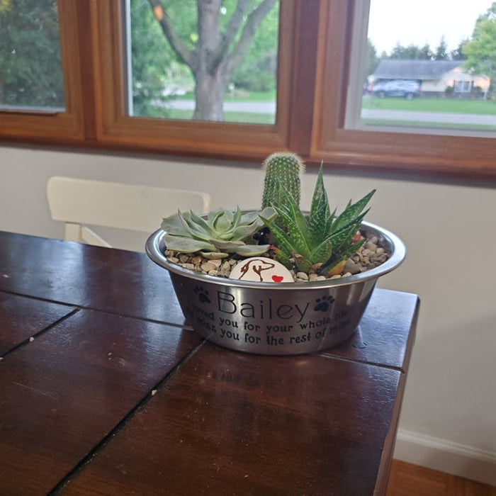 Pet Bowl Memorial Cricut Vinyl