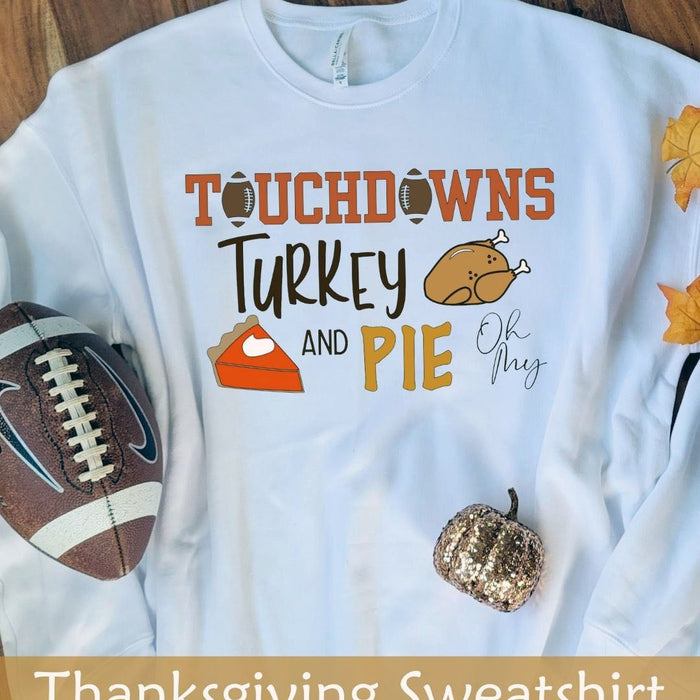 Thanksgiving Sweatshirt Using Cricut Iron-on