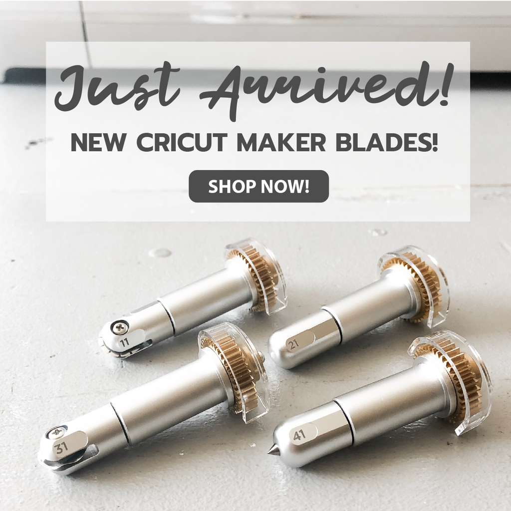 New Cricut Maker Blades/Tips are HERE!