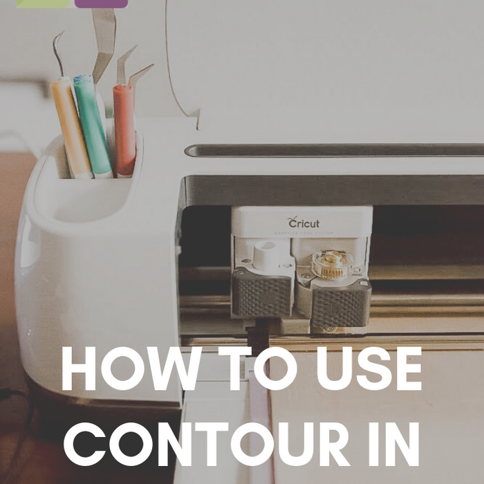 How to Use Contour Feature in Cricut Design Space