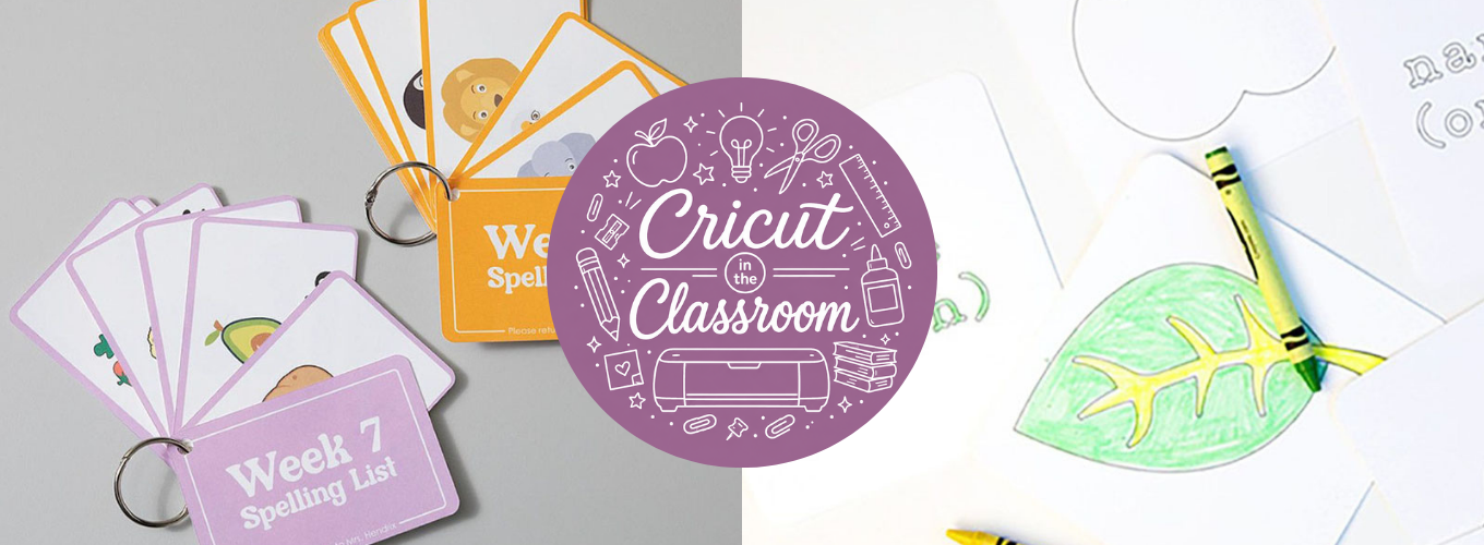 Cricut in the Classroom: Give Flashcards a Makeover