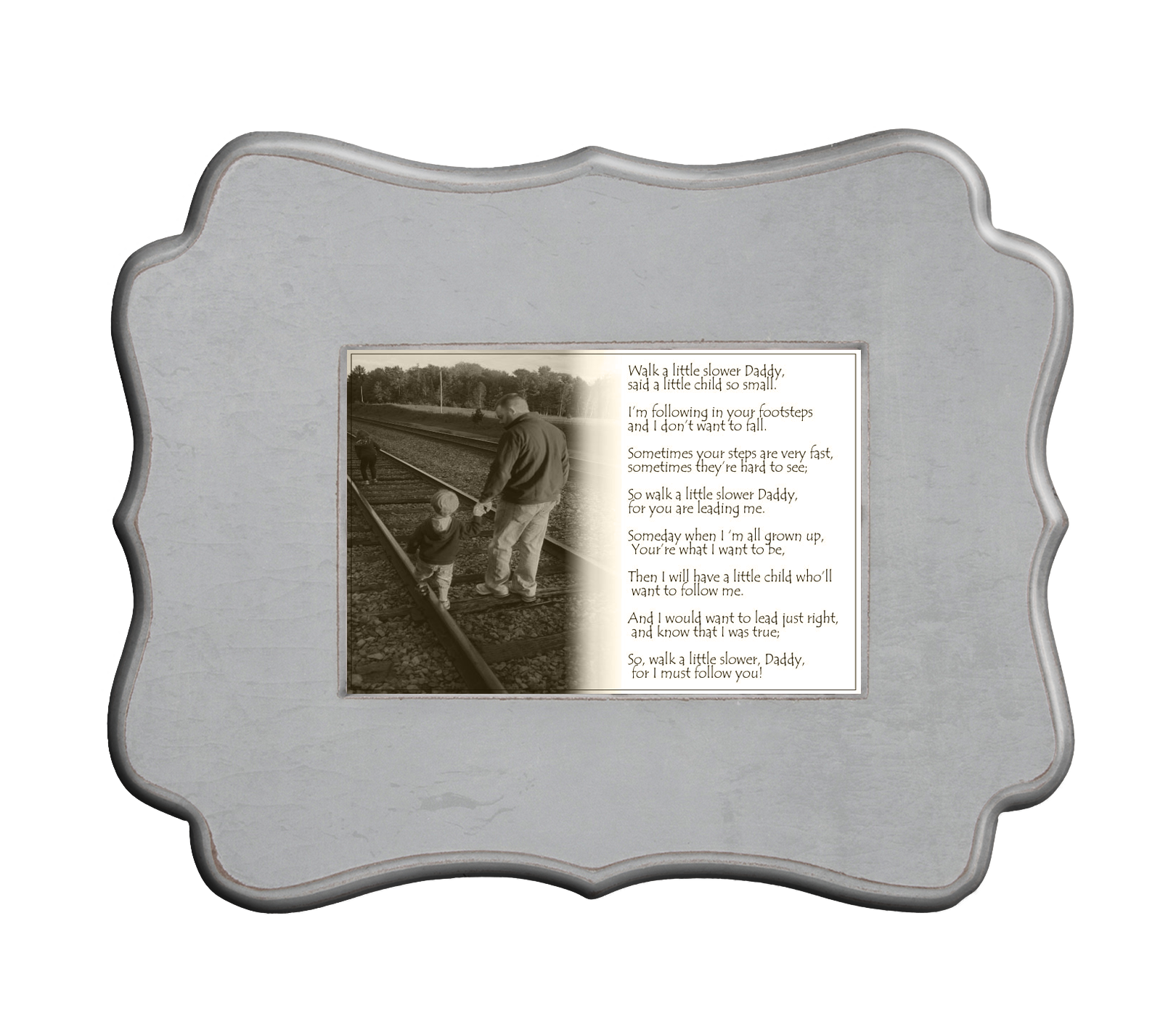 Father’s Day 1-2-3 Framed Photo Gift