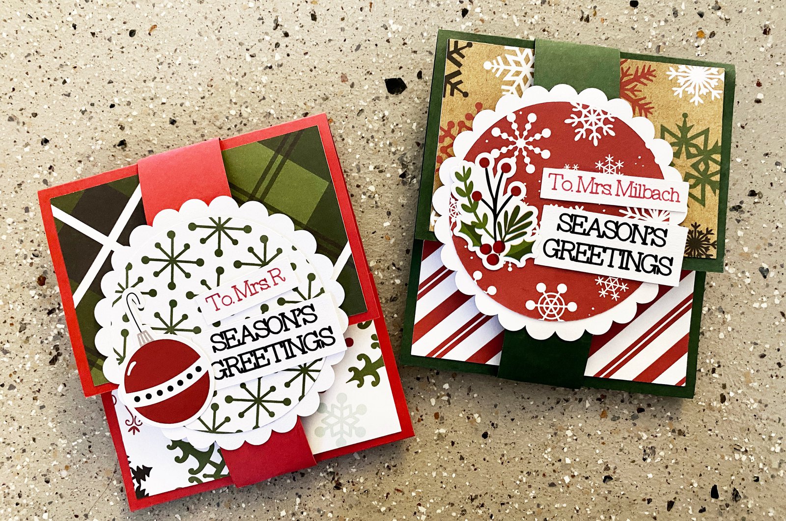 Cricut Christmas Gift Card Holder Free SVG