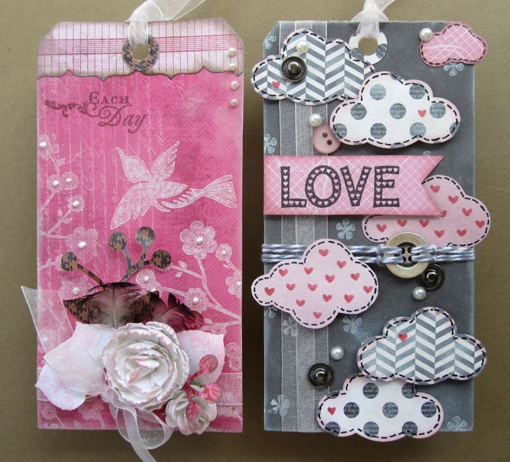 Craft Pink! “Love Each Day” Craft Tags