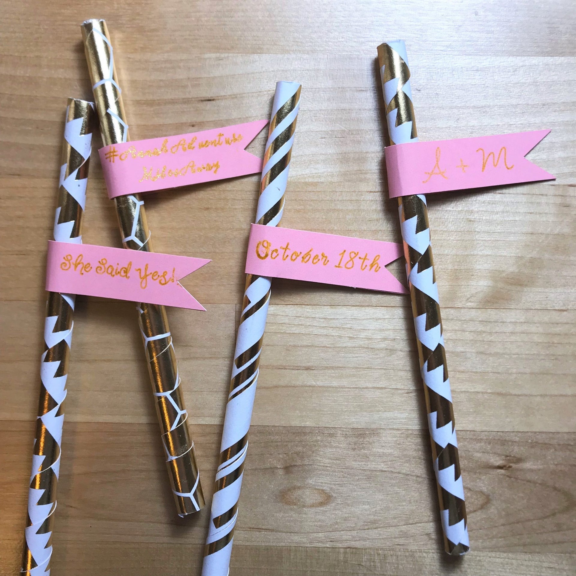 DIY Party Paper Straws