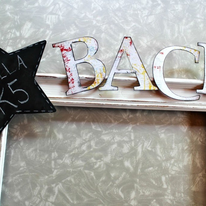 Back To School Photo Prop Project Tutorial