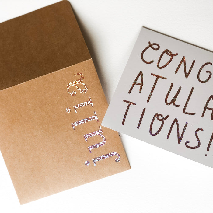 World Cardmaking Day: Vinyl Card
