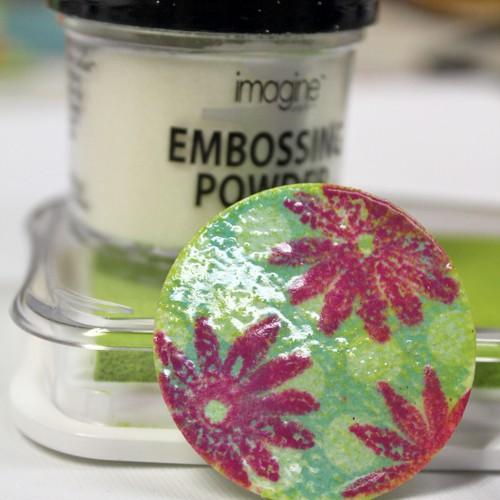 Craft Circle: DIY Gloss Embossed Embellishments.
