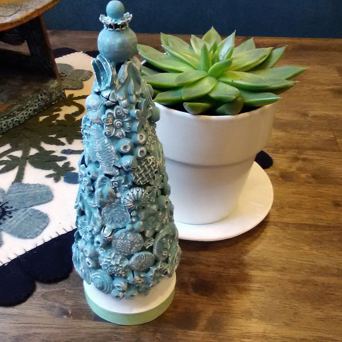 Christmas July: Styrofoam Ornament Found Objects