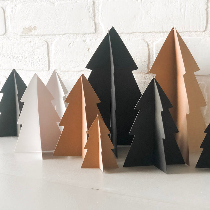 Paper Christmas Trees with Cricut Explore Air 2