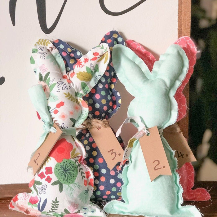 DIY Fabric Bunnies using a Cricut Maker