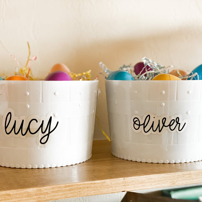 Cricut Easter Baskets